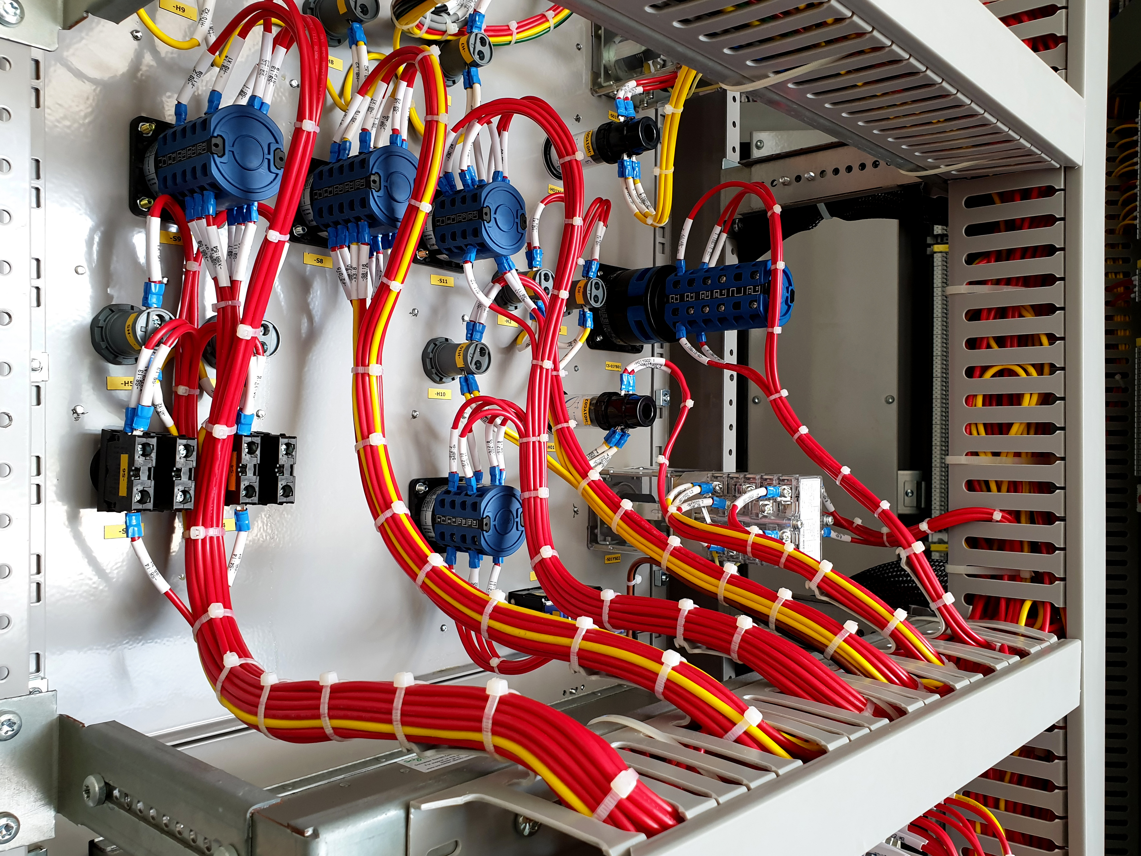 Protection relay panel used for relay engineering